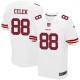 Men Nike San Francisco 49ers &88 Garrett Celek Elite White NFL Jersey