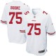 Youth Nike San Francisco 49ers &75 Alex Boone Elite White NFL Jersey