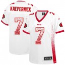 Women Nike San Francisco 49ers &7 Colin Kaepernick Elite White Drift Fashion NFL Jersey