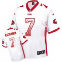 Men Nike San Francisco 49ers &7 Colin Kaepernick Elite White Drift Fashion NFL Jersey