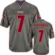Youth Nike San Francisco 49ers &7 Colin Kaepernick Elite Grey Vapor NFL Jersey