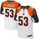 Men Nike Cincinnati Bengals &53 Marquis Flowers Elite White NFL Jersey