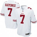 Youth Nike San Francisco 49ers &7 Colin Kaepernick Elite White NFL Jersey