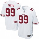 Youth Nike San Francisco 49ers &99 Aldon Smith Elite White NFL Jersey