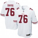 Youth Nike San Francisco 49ers &76 Anthony Davis Elite White NFL Jersey
