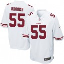 Youth Nike San Francisco 49ers &55 Ahmad Brooks Elite White NFL Jersey