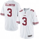 Youth Nike San Francisco 49ers &3 Bruce Ellington Elite White NFL Jersey