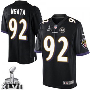 Jeunesse Nike Baltimore Ravens # 92 Haloti Ngata Élite noir remplaçant Super Bowl XLVII NFL Maillot Magasin Jeunesse Nike Baltimore Ravens # 92 Haloti Ngata Élite noir remplaçant Super Bowl XLVII NFL Maillot Magasin