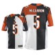 Men Nike Cincinnati Bengals &5 AJ McCarron Elite Team/Road Two Tone NFL Jersey