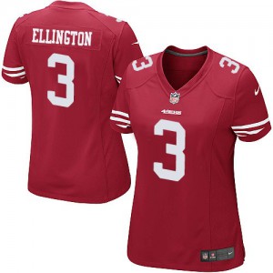 Femmes Nike San Francisco 49ers # 3 Bruce Ellington élite rouge équipe NFL Maillot Magasin de couleur Femmes Nike San Francisco 49ers # 3 Bruce Ellington élite rouge équipe NFL Maillot Magasin de couleur