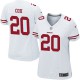 Women Nike San Francisco 49ers &20 Perrish Cox Elite White NFL Jersey