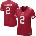 Women Nike San Francisco 49ers &2 Blaine Gabbert Elite Red Team Color NFL Jersey