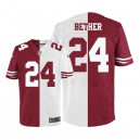 Men Nike San Francisco 49ers &24 Antoine Bethea Elite Team/Road Two Tone NFL Jersey