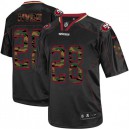 Men Nike San Francisco 49ers &28 Carlos Hyde Elite Black Camo Fashion NFL Jersey