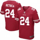 Men Nike San Francisco 49ers &24 Antoine Bethea Elite Red Team Color NFL Jersey