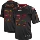 Men Nike San Francisco 49ers &25 Jimmie Ward Elite Black Camo Fashion NFL Jersey