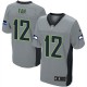 Hommes Nike Seattle Seahawks 12ème Fan Élite gris ombre NFL Maillot Magasin