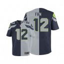 Men Nike Seattle Seahawks 12th Fan Elite Team/Alternate Two Tone NFL Jersey