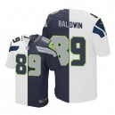 Men Nike Seattle Seahawks &89 Doug Baldwin Elite Team/Road Two Tone NFL Jersey