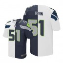 Men Nike Seattle Seahawks &51 Bruce Irvin Elite Team/Road Two Tone NFL Jersey