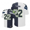 Men Nike Seattle Seahawks &22 Robert Turbin Elite Team/Road Two Tone NFL Jersey