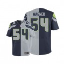 Men Nike Seattle Seahawks &54 Bobby Wagner Elite Team/Alternate Two Tone NFL Jersey
