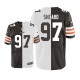 Men Nike Cleveland Browns &97 Jabaal Sheard Elite Team/Road Two Tone NFL Jersey