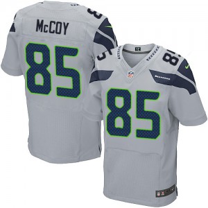 Hommes Nike Seattle Seahawks # 85 Anthony McCoy Élite gris remplaçant NFL Maillot Magasin