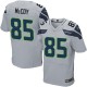 Men Nike Seattle Seahawks &85 Anthony McCoy Elite Grey Alternate NFL Jersey