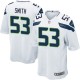 Youth Nike Seattle Seahawks &53 Malcolm Smith Elite White NFL Jersey