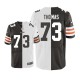 Men Nike Cleveland Browns &73 Joe Thomas Elite Team/Road Two Tone NFL Jersey