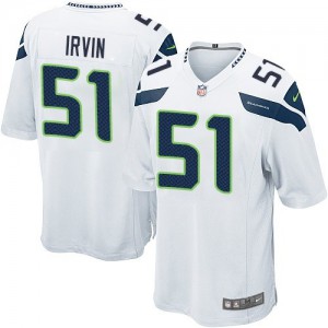 Jeunesse Nike Seattle Seahawks # 51 Bruce Irvin Élite blanc NFL Maillot Magasin
