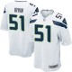 Youth Nike Seattle Seahawks &51 Bruce Irvin Elite White NFL Jersey