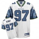 Reebok Seattle Seahawks &97 Patrick Kerney White Premier EQT Throwback NFL Jersey