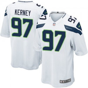 Jeunesse Nike Seattle Seahawks # 97 Patrick Kerney Élite blanc NFL Maillot Magasin