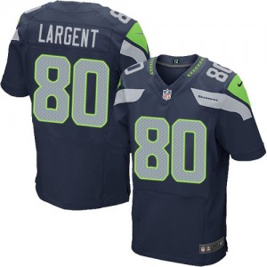 Hommes Nike Seattle Seahawks # 80 Steve Largent Élite bleu acier équipe NFL Maillot Magasin de couleur Hommes Nike Seattle Seahawks # 80 Steve Largent Élite bleu acier équipe NFL Maillot Magasin de couleur