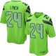 Youth Nike Seattle Seahawks &24 Marshawn Lynch Elite Green Alternate NFL Jersey