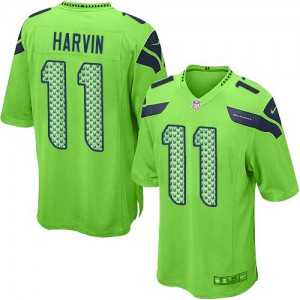 Jeunesse Nike Seattle Seahawks # 11 Percy Harvin Élite vert alternent NFL Maillot Magasin