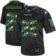 Men Nike Seattle Seahawks &25 Richard Sherman Elite New Lights Out Black NFL Jersey