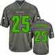 Youth Nike Seattle Seahawks &25 Richard Sherman Elite Grey Vapor NFL Jersey