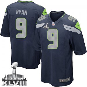 Jeunesse Nike Seattle Seahawks # 9 Jon Ryan Élite bleu acier équipe couleur Super Bowl XLVIII NFL Maillot Magasin Jeunesse Nike Seattle Seahawks # 9 Jon Ryan Élite bleu acier équipe couleur Super Bowl XLVIII NFL Maillot Magasin