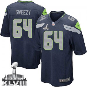 Jeunesse Nike Seattle Seahawks # 64 J.R. Sweezy élite bleu acier équipe couleur Super Bowl XLVIII NFL Maillot Magasin Jeunesse Nike Seattle Seahawks # 64 J.R. Sweezy élite bleu acier équipe couleur Super Bowl XLVIII NFL Maillot Magasin