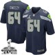 Youth Nike Seattle Seahawks &64 J.R. Sweezy Elite Steel Blue Team Color Super Bowl XLVIII NFL Jersey
