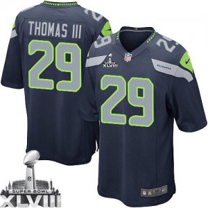 Jeunesse Nike Seattle Seahawks # 29 équipe élite bleu acier de Earl Thomas III couleur Super Bowl XLVIII NFL Maillot Magasin Jeunesse Nike Seattle Seahawks # 29 équipe élite bleu acier de Earl Thomas III couleur Super Bowl XLVIII NFL Maillot Magasin