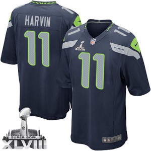 Jeunesse Nike Seattle Seahawks # 11 Percy Harvin Élite bleu acier équipe couleur Super Bowl XLVIII NFL Maillot Magasin Jeunesse Nike Seattle Seahawks # 11 Percy Harvin Élite bleu acier équipe couleur Super Bowl XLVIII NFL Maillot Magasin