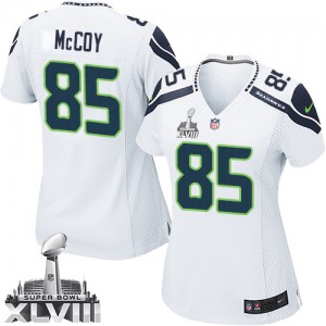 Femmes Nike Seattle Seahawks # 85 Anthony McCoy Élite blanc Super Bowl XLVIII NFL Maillot Magasin Femmes Nike Seattle Seahawks # 85 Anthony McCoy Élite blanc Super Bowl XLVIII NFL Maillot Magasin