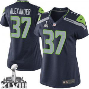 Femmes Nike Seattle Seahawks # 37 Shaun Alexander Élite bleu acier équipe couleur Super Bowl XLVIII NFL Maillot Magasin Femmes Nike Seattle Seahawks # 37 Shaun Alexander Élite bleu acier équipe couleur Super Bowl XLVIII NFL Maillot Magasin