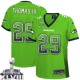 Women Nike Seattle Seahawks &29 Earl Thomas III Elite Green Drift Fashion Super Bowl XLVIII NFL Jersey