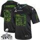 Men Nike Seattle Seahawks &80 Steve Largent Elite Black Camo Fashion Super Bowl XLVIII NFL Jersey