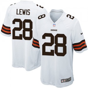 Jeunesse Browns de Cleveland Nike # 28 Dion Lewis élite NFL blanc Maillot Magasin